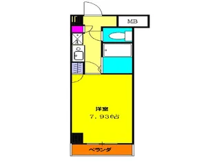 VISTAシュプリーム【1階】の間取り