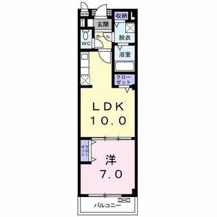 ノイ・グランツ【2階】の間取り