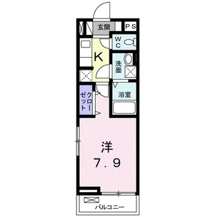 シャイン コート カミサワ【2階】の間取り