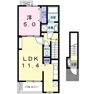 サン・アマルフィ【2階】の間取り