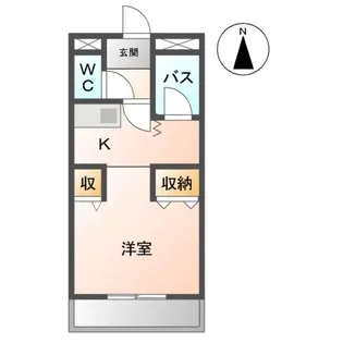 ネクステージ【00201号室】の間取り
