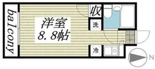 メゾン・ド・ロワジール【2階】の間取り