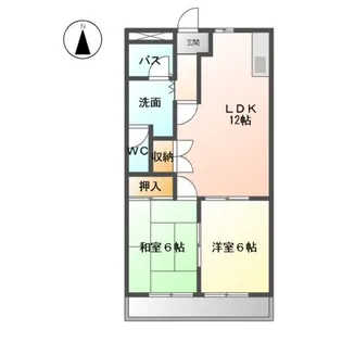 Tハピネス【10202号室】の間取り