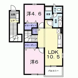 グランドール【2階】の間取り