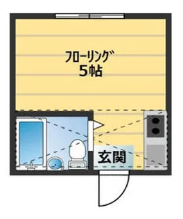 アーバンパレス【106号室】の間取り