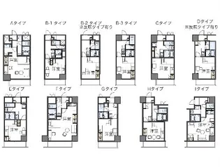 レオパレスFlat新栄【69号室】の間取り