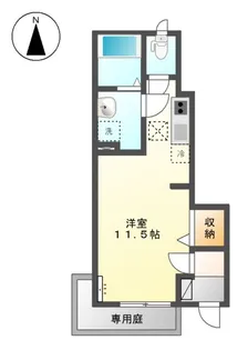 GACKT 21【1階】の間取り