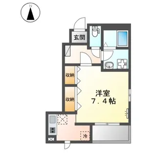 ステラ草薙【1階】の間取り