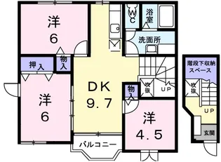 フローリア【2階】の間取り