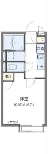 クレイノI【2階】の間取り
