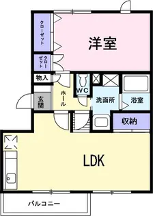 メゾンエレガントI【3階】の間取り