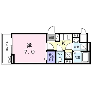 パークハイム常盤台【3階】の間取り