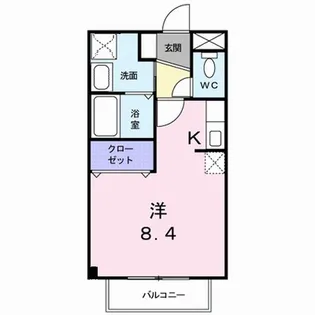 Harvest Garden【2階】の間取り