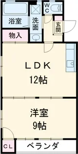 第二黒潮ビル金沢文庫ハイツ【1階】の間取り