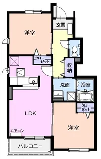 Pixy Doll Ⅱ【1階】の間取り