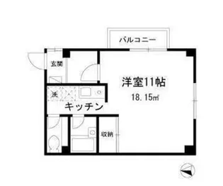 チェリーコア【3階】の間取り