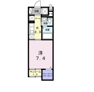 ボニート・トルチャ【1階】の間取り