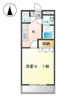 スウィートクローバー【1階】の間取り