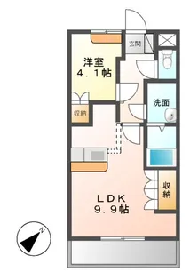 エルアール【2階】の間取り