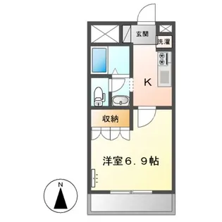 エクシードⅡ【2階】の間取り