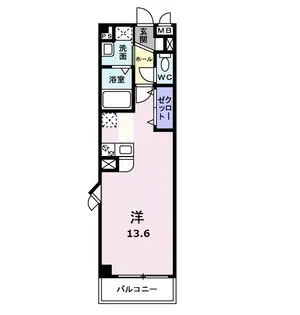 アルドーレ【2階】の間取り
