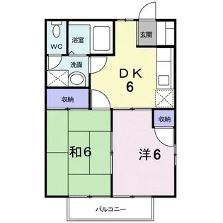 Pont Fleur【1階】の間取り