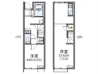 レオネクストハライチ【103号室】の間取り