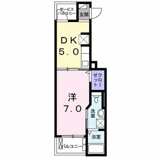カレント・エクセル【2階】の間取り