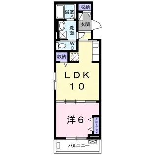 サンシャイン浦和美園【2階】の間取り