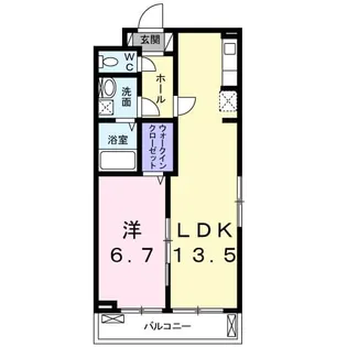 パークウエスト【3階】の間取り