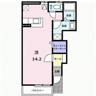 サンリット【1階】の間取り