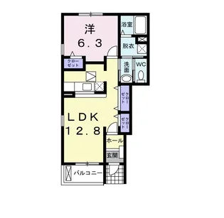 ベリー・フィールド【1階】の間取り