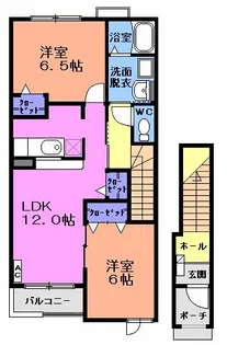 イリーデ【2階】の間取り