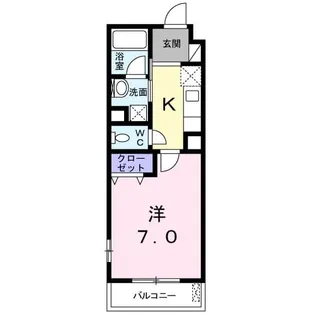 グラン ヴィッセン【2階】の間取り
