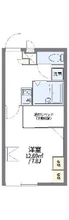 レオパレススマイルM【205号室】の間取り