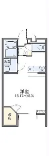 レオネクストFIORE【205号室】の間取り