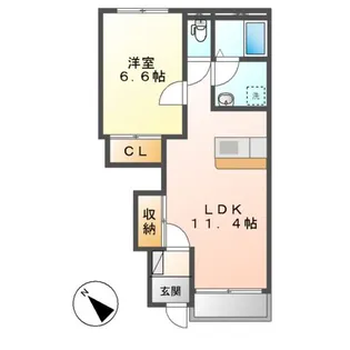甫Ⅱ【1階】の間取り