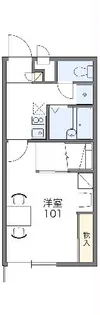 レオパレスFlats 1’st【211号室】の間取り