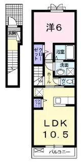 H・PLACE【2階】の間取り