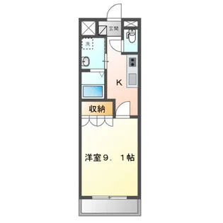 プリート・ハウス【1階】の間取り