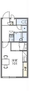 レオパレスサンマルコ【2階】の間取り