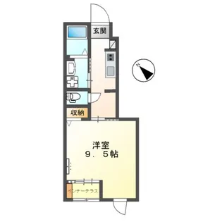 スイートハウス【1階】の間取り