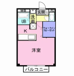 グランシャリオ【2階】の間取り