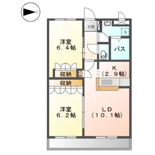 フェニックス【2階】の間取り