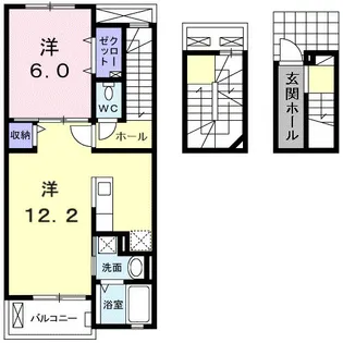 ベル・シュテルン【3階】の間取り