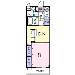 SUNCLAIRYOSHINO【3階】の間取り