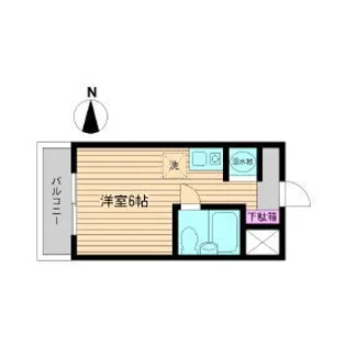 ポルタビアンカ【4階】の間取り