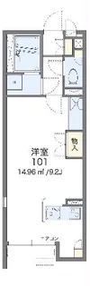 レオネクストプラム【1階】の間取り