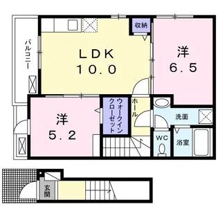 ブライト 立石【2階】の間取り