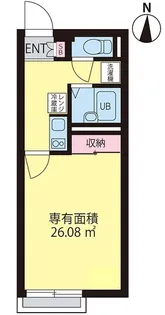 カーサロイヤル東所沢【2階】の間取り